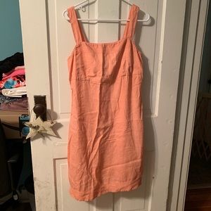 EUC 100% linen Old Navy sundress 10